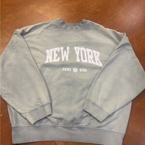 Anine Bing Women's Light Green Sweatshirt